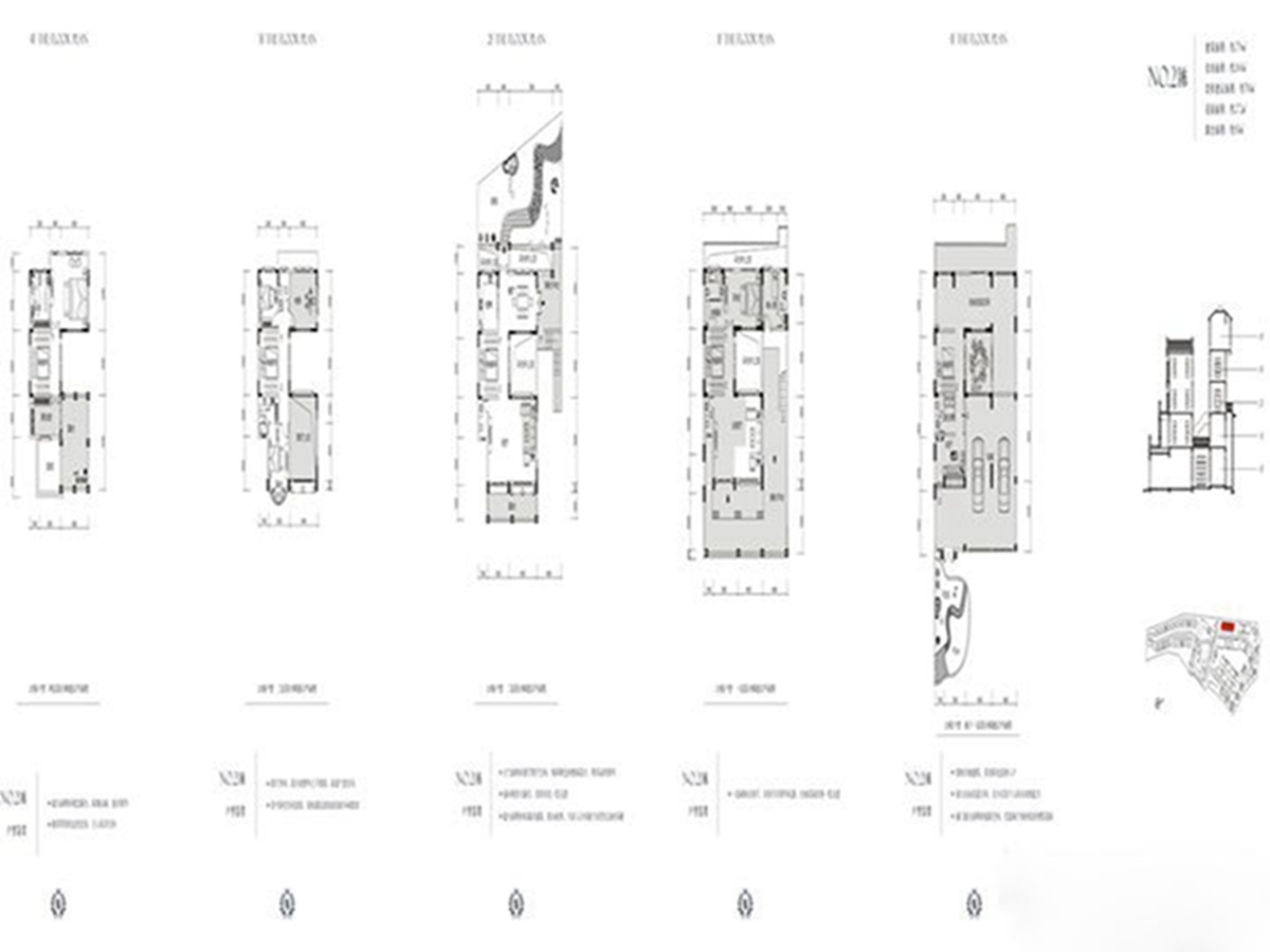 三科麓湾5室2厅7卫276㎡户型图
